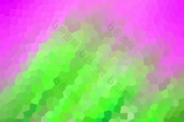 抽象的紫色的-绿色的运动污迹和使结晶影响,使用一