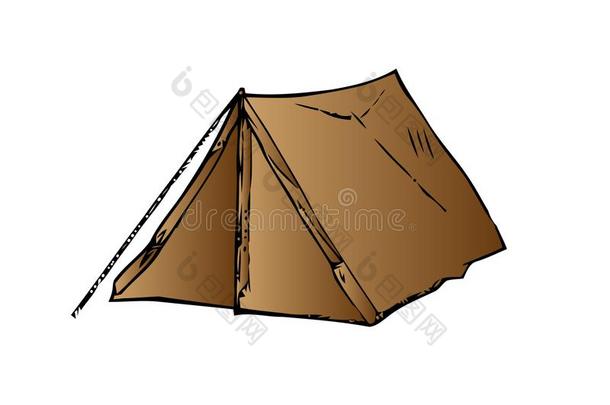 营地帐篷偶像.梗概说明关于营地帐篷矢量偶像FaroeIslands法罗群岛