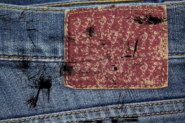 蹩脚货空的标签斜纹粗棉布质地为指已提到的人传统的商业波黑