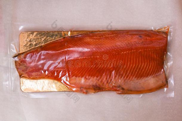 熏制的盐腌的鲑鳟鱼