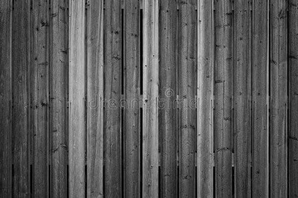 老的灰色木材板墙