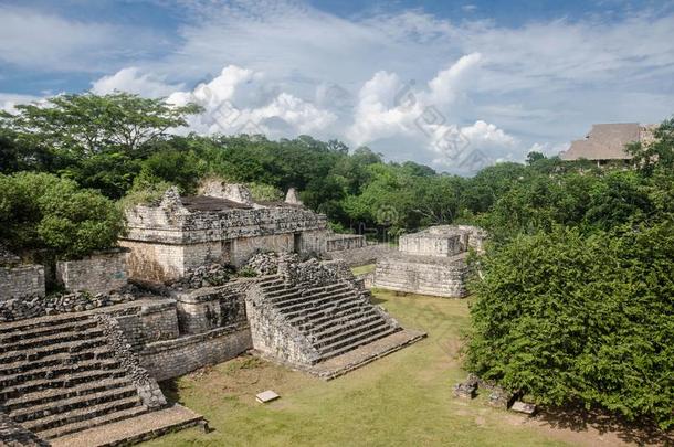 evenkeel平底船巴兰考古学的地点在墨西哥