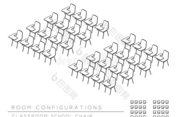 会议房间和学校椅子和文字给装衬垫计划布局conference会议