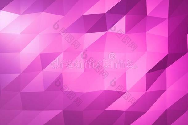 抽象的多色紫色的,粉红色的多角形的背景.三角定位
