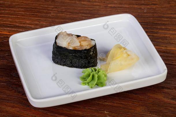 日本人寿司甘坎扇贝