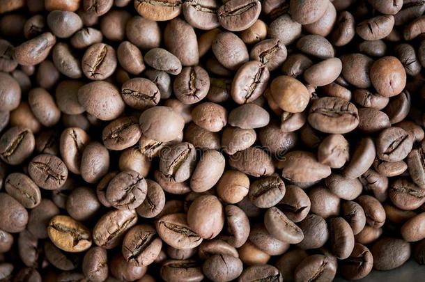 棕色的咖啡豆豆背景