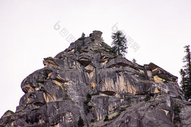 指已提到的人巨人岩石关于约塞米蒂国家公园公园