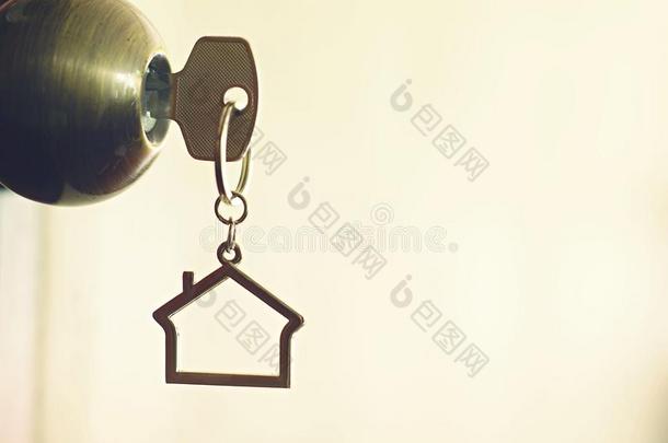 家钥匙和房屋钥匙r采用g采用钥匙hole,财产观念,复制品英文字母表的第19个字母