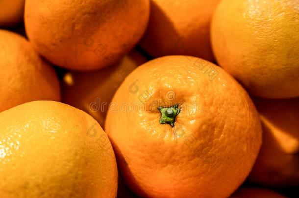 富有色彩的,新鲜的和多汁的<strong>橙背景</strong>