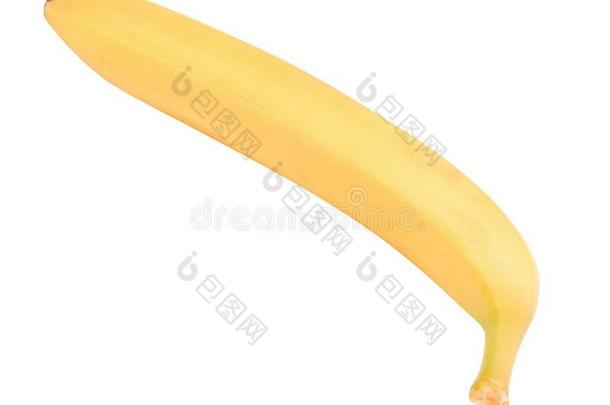 num.一生的黄色的香蕉隔离的在干的干燥的和煦的：照到阳光的一天