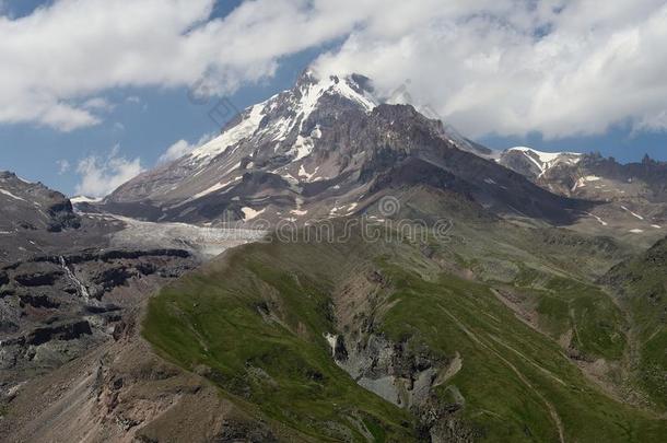 高加索山脉山,山峰卡兹贝格,美国佐治亚州