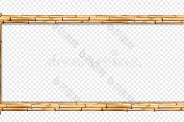 长方形棕色的木制的框架现实的竹子乡间和复制品英文字母表的第19个字母
