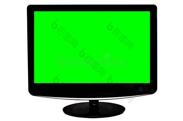 显示屏和绿色的屏幕