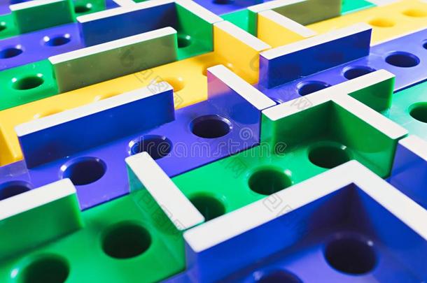 3英语字母表中的第四个字母迷宫有色的塑料制品板游戏