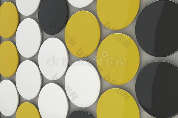 空白的黑的,白色的和黄色的<strong>徽章</strong>向白色的背景