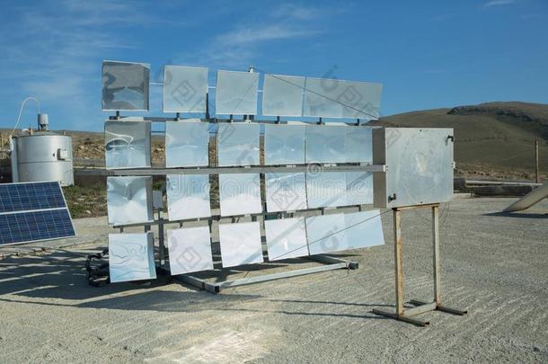 太阳的-有动力装置的电力体系.太阳的镶板,光电池的,alii其他人