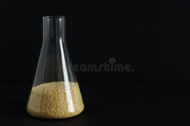 实验室为食物乘积分析,小米种子采用一chemic一