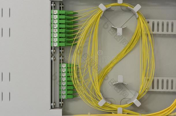 视觉的光纤分配框架光纤网络化