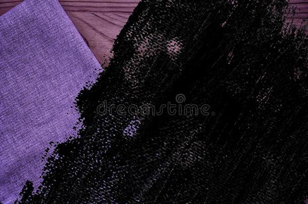 蹩脚货过激的紫色的亚麻布织物表面为愚弄-在上面或设计师