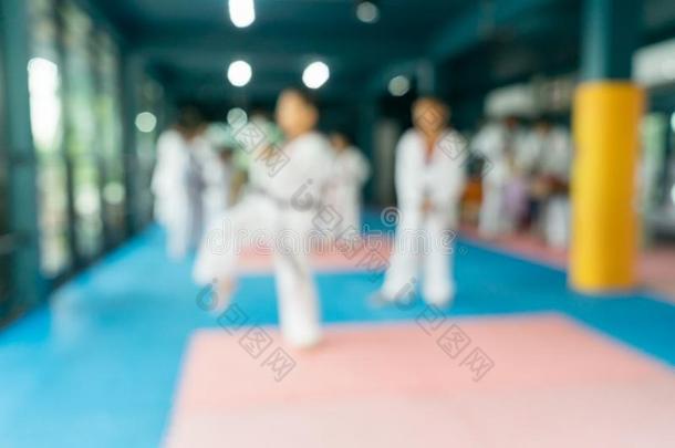 污迹抽象的背景关于小孩学问采用跆拳道班
