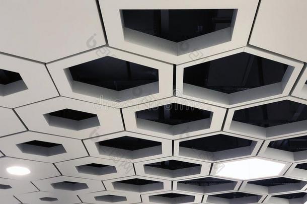 落下天花板.六边形铝细胞瓦片.