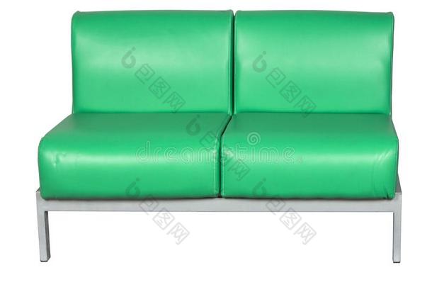 绿色的皮沙发
