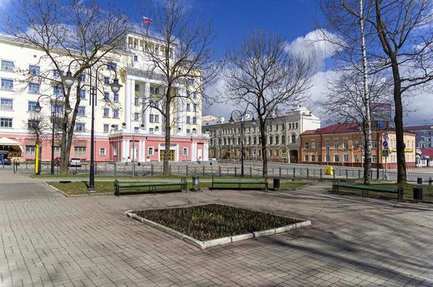 管理的建筑物采用斯摩棱斯克,俄罗斯帝国.