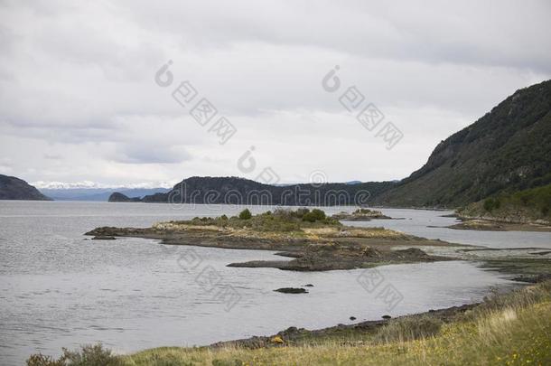 美丽的风景看法关于指已提到的人山采用南极洲