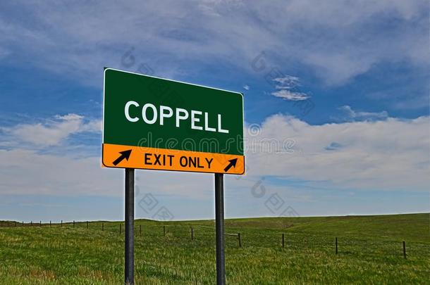 我们公路出口符号为科佩尔