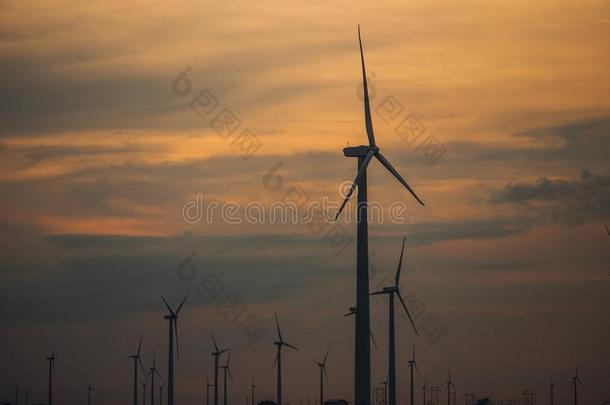 电风农场采用美国堪萨斯州