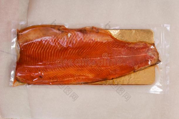 熏制的盐腌的鲑鳟鱼