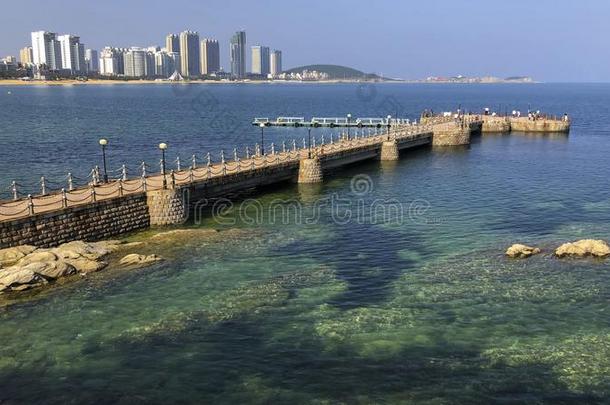 海岸线关于威海城市