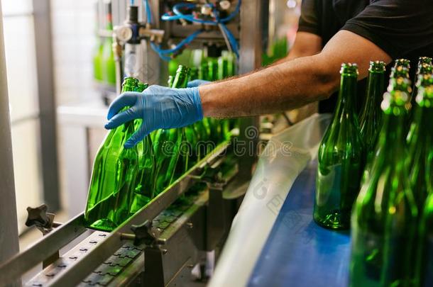手艺啤酒酿造生产在酿酒厂