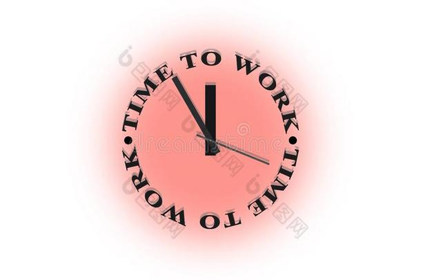 钟和指已提到的人字时间向使工作.指已提到的人钟是（be的三单形式23:55.