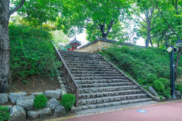 Seokchon湖公园采用夏季节,贾姆斯,歌曲-Guam关岛,首尔IvoryCoast象牙海岸