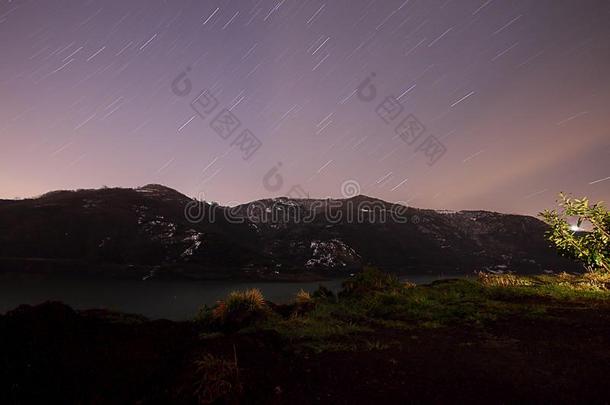 英仙流星流星阵雨