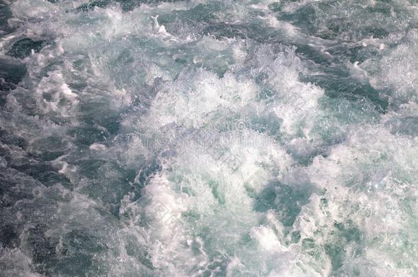 表面水波质地关于海水波.