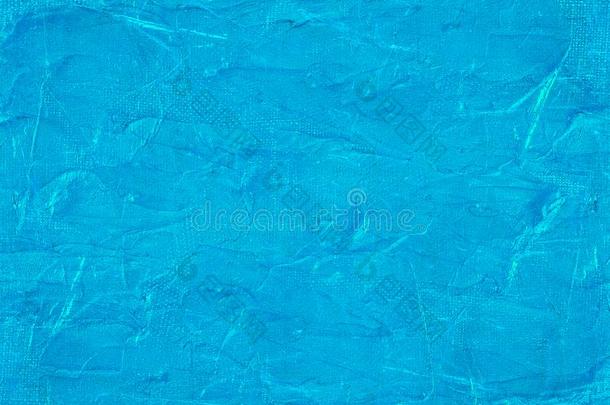 有裂缝的氖光蓝色碳酸钙沉积水生锈的扭歪的腐烂老的水