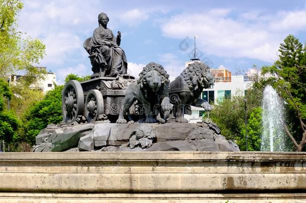 指已提到的人人造喷泉关于西贝莱斯在群体罗玛来源于拉丁语采用墨西哥城市