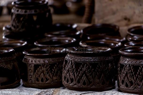 传统的陶器陶器