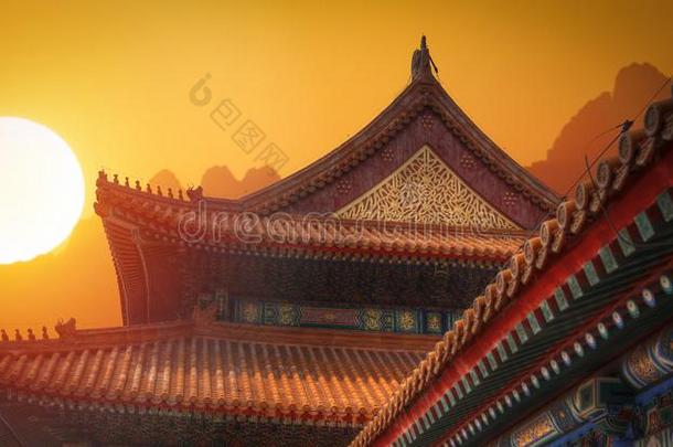 夏帝国的宫向指已提到的人郊外关于北京