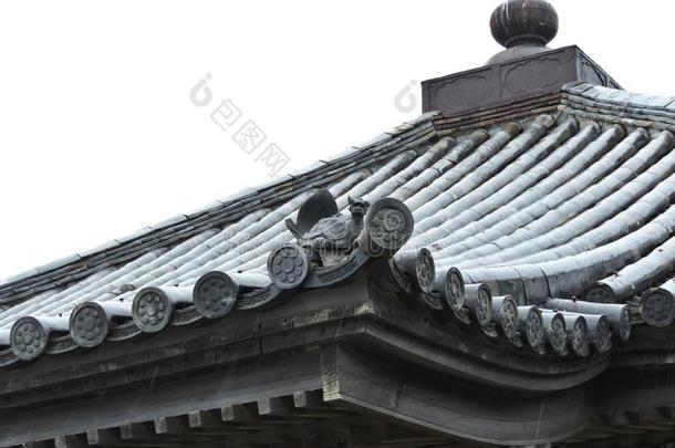 屋顶详细资料关于热情庙采用松岛,黑色亮漆.
