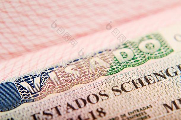 西班牙的申根签证采用一p一ssport