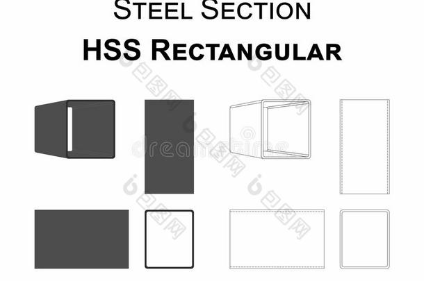 钢部分high-speedsteel高速钢矩形的