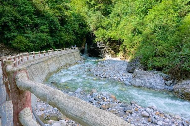 水缺口风景