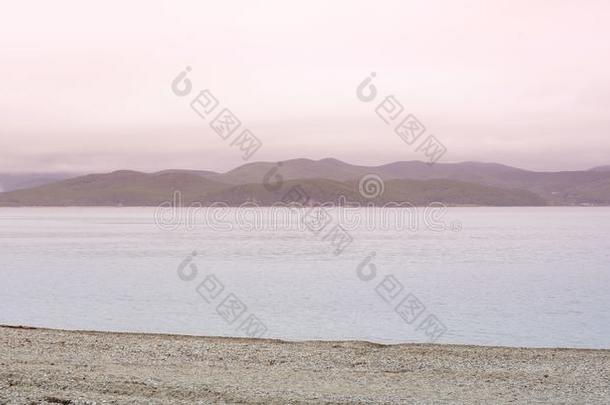 横幅海景画早晨黎明地平线海海岸湾小山海publicemployeesblanketbond政府雇员总括抵押债券