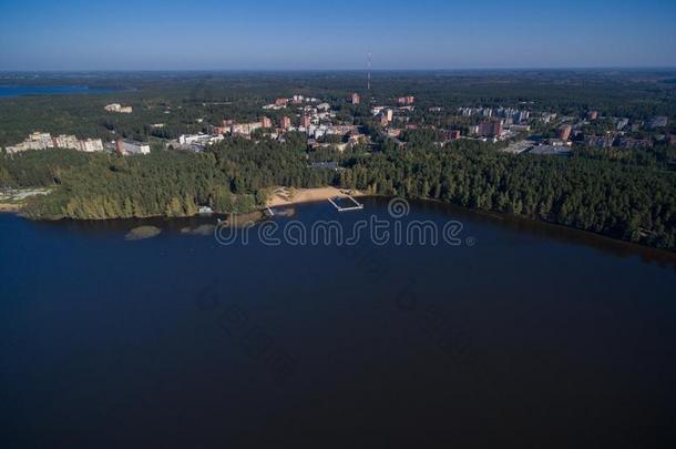 维萨金城镇采用立陶宛.著名的城镇因为关于原子核的鲍绰号