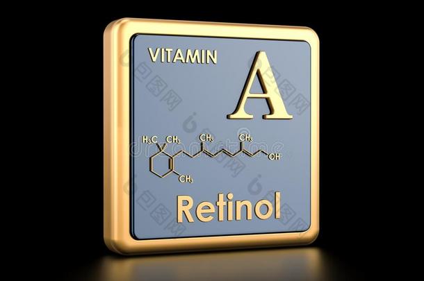 维生素一,松香油.偶像,化学的公式,分子的结构.