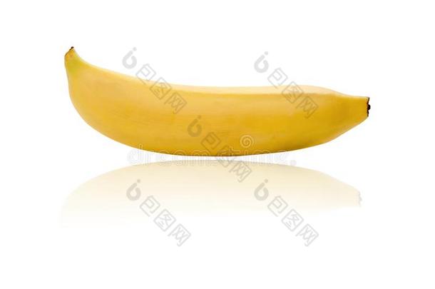 降低黄色的香蕉