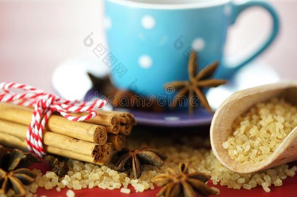 咖啡豆食糖,樟属植物和星茴芹咖啡豆甜味剂宏指令克洛